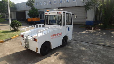 China Aviation Electric Tow Tug Front Steering 250 - 350 Millimeter Ground Clearance supplier