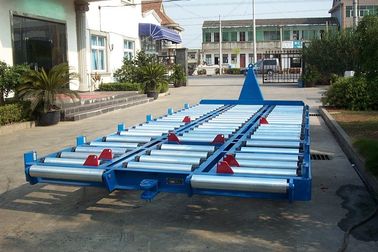 China 3600 kg Blue Cargo Dolly Trailer , Durable Ground Handling Equipment supplier