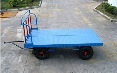 China 2 Ton Airport Ground Support Equipment Airport Baggage Cart 30 Km / H Speed supplier