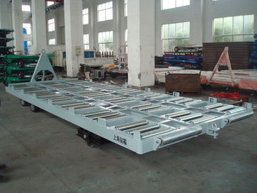 China 15T Carrying Capacity Airport Baggage Dollies 691 x 265 cm Platform Dimension supplier
