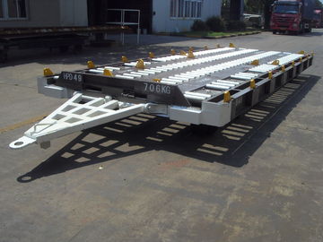 China Heavy Duty Airport Luggage Dolly , Practical Cargo Dolly Trailer Easy Operation supplier