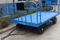 Blue Airport Luggage Trailer Seamless Steel 42 X 4 mm Tow Bar CE Standard supplier
