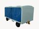 Heavy Duty Airport Baggage Cart Channel Steel Frame For Wrap / Bulk Cargo supplier