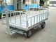 Labor Saving Airport Baggage Dollies Four Rails For Cargo Transportation supplier
