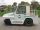 High Power Airport Tow Tractor , Ground Support Equipment Two Tug Linde Fork supplier