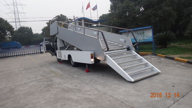 China White Aircraft Passenger Stairs 335 x 220 cm Platform For A300 A380 B727 supplier