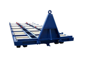 China 10 Ft 16 Ft 20 Ft Container Pallet Dolly 27 Ton Loading Capacity Easy Maintain supplier