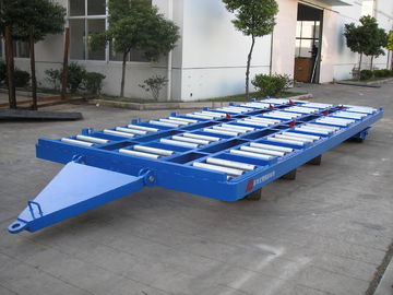 China 3800 Kg Airport Baggage Dollies , Ld3 Container Dolly Steel Tube 89 x 4 mm supplier
