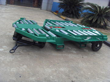 China Green Container Pallet Dolly Standard Channel Steel Frame For LD1 / LD2 / LD3 supplier