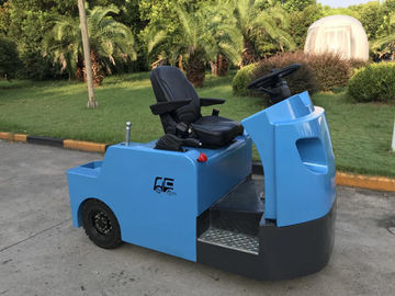 China Blue Electric Tow Tractor , Aircraft Towing Equipment KDS Frequency Conversion supplier