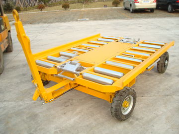 China Flexible Container Pallet Dolly Customize Color Loading / Unloading Function supplier