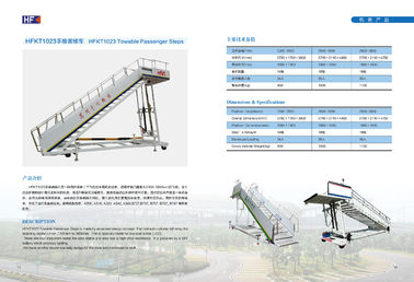 China Durable Aircraft Passenger Stairs , Aviation Ground Support Equipment  supplier