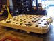 Stable Container Pallet Dolly , Steel Pallet Dolly 3 Millimeter Checker Plate supplier