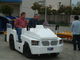 High Power Tug Baggage Tractor 65 Liter Fuel Tank Euro 3 / Euro 4 Standard supplier
