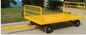 Stable Airport Luggage Carts , Cargo Dolly Trailer 3 mm Faceplate Steel Plate supplier