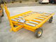 Flexible Container Pallet Dolly Customize Color Loading / Unloading Function supplier