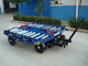 720 kg Ground Service Equipment , Tug And Dolly With Self Locking System supplier